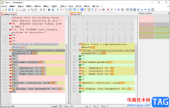 Notepad++對(duì)比兩個(gè)文件的方法