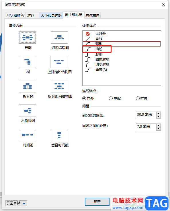 ?MindManager畫大曲線的方法