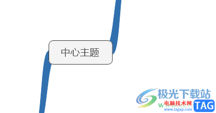 ?MindManager調(diào)整主題寬度的教程