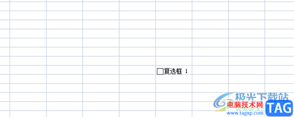 ?wps表格刪除復選框的教程