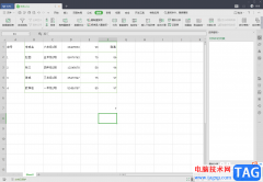 WPS Excel數據分類后重新合