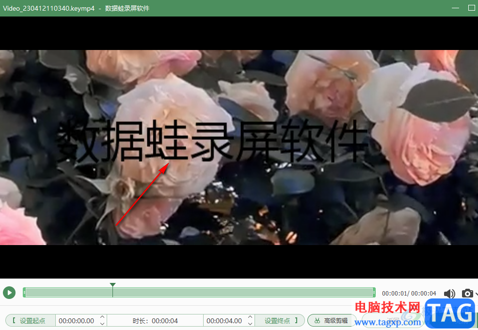 數(shù)據(jù)蛙錄屏軟件設(shè)置錄屏水印的方法