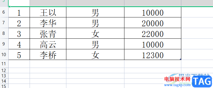 ?wps表格設(shè)置樣式后取消生成的標(biāo)題行的教程