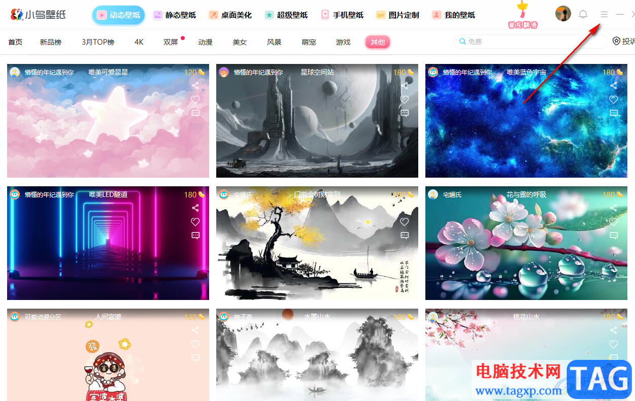 小鳥壁紙查看下載的壁紙圖片的方法