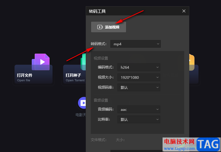恒星播放器轉(zhuǎn)換視頻格式的方法
