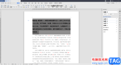 WPS Word去除文字背景的橫線