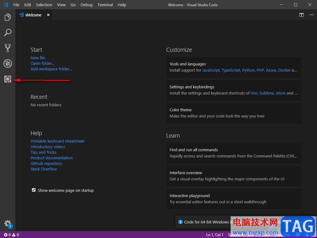 Visual Studio Code設置中文的方法