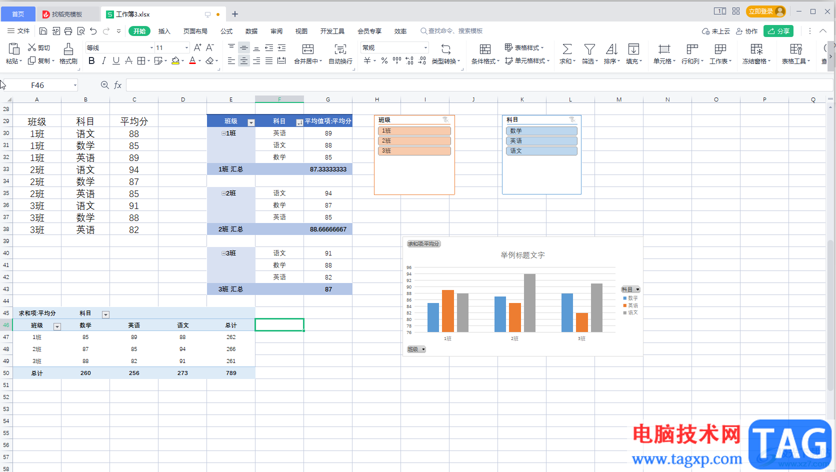 WPS表格中對數(shù)據(jù)透視表進(jìn)行篩選操作的方法教程