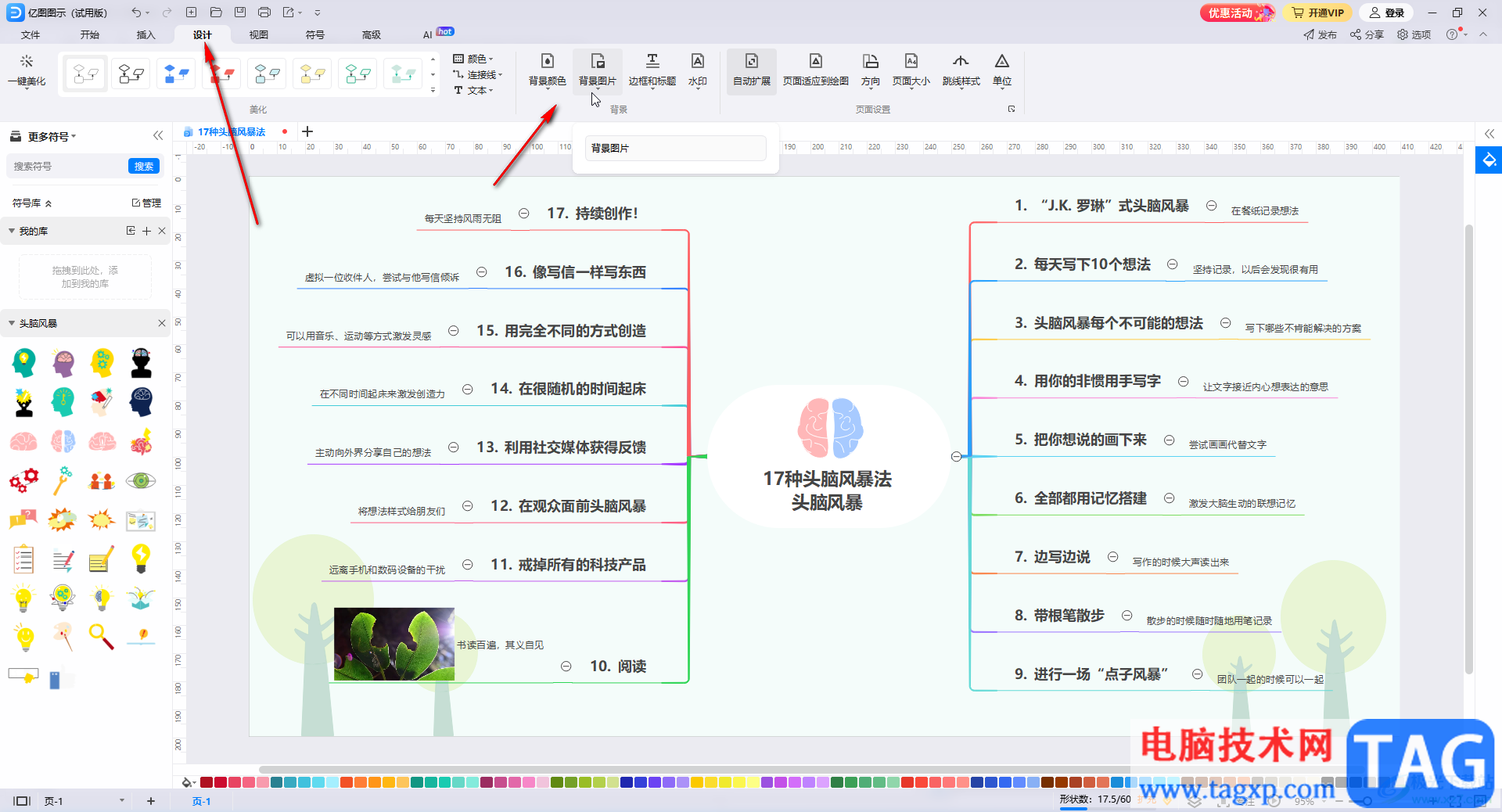 億圖思維導(dǎo)圖美化技巧