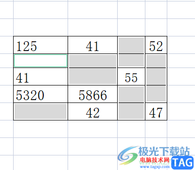 ?wps表格給空白格填充數(shù)字0的教程