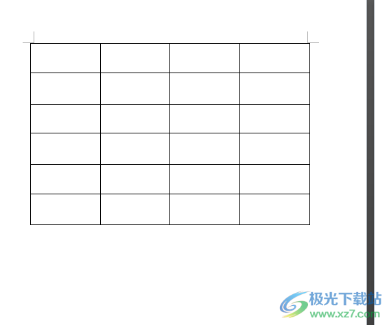 ?word文檔使表格獨占一頁的教程