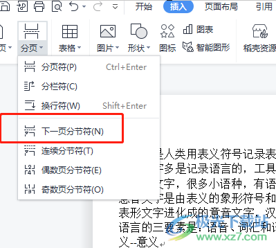 ?wps文檔插入下一頁分節(jié)符會多出一頁的刪除教程