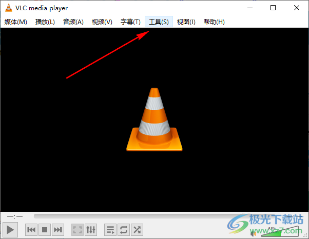 vlc media player設置縮放界面至視頻大小的方法