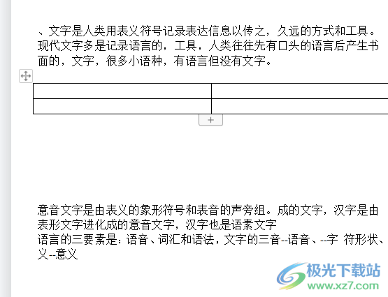 ?wps文檔只拉寬一個(gè)單元格的教程