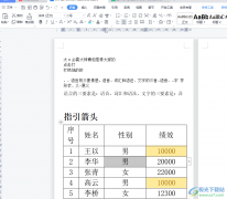 wps文檔單獨調(diào)整一個格子