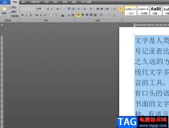 ?word文檔設(shè)置分欄的左少右多效果的教程