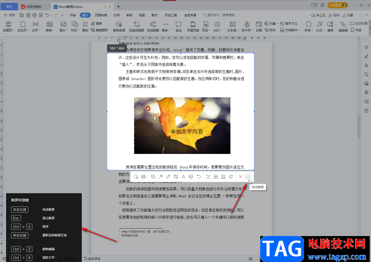 WPS文檔進行截圖的方法教程