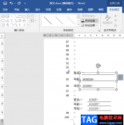 Word在橫線上打字保持橫線