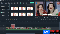 萬興喵影給視頻添加人臉特效的方法