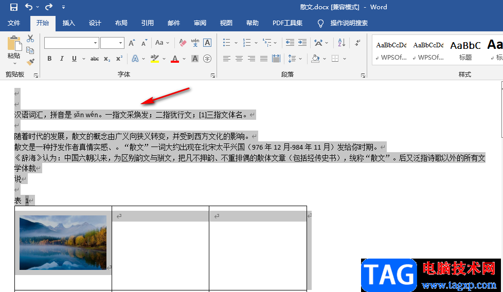Word恢復(fù)被隱藏的文字的方法