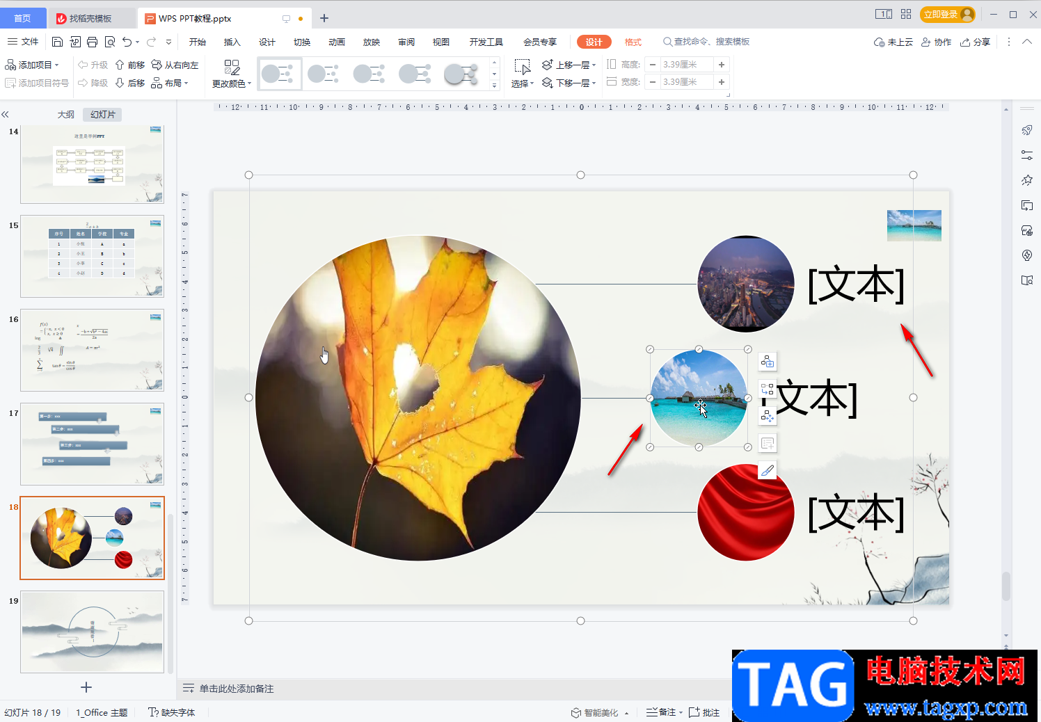 WPS演示文稿多圖快速排版的方法教程