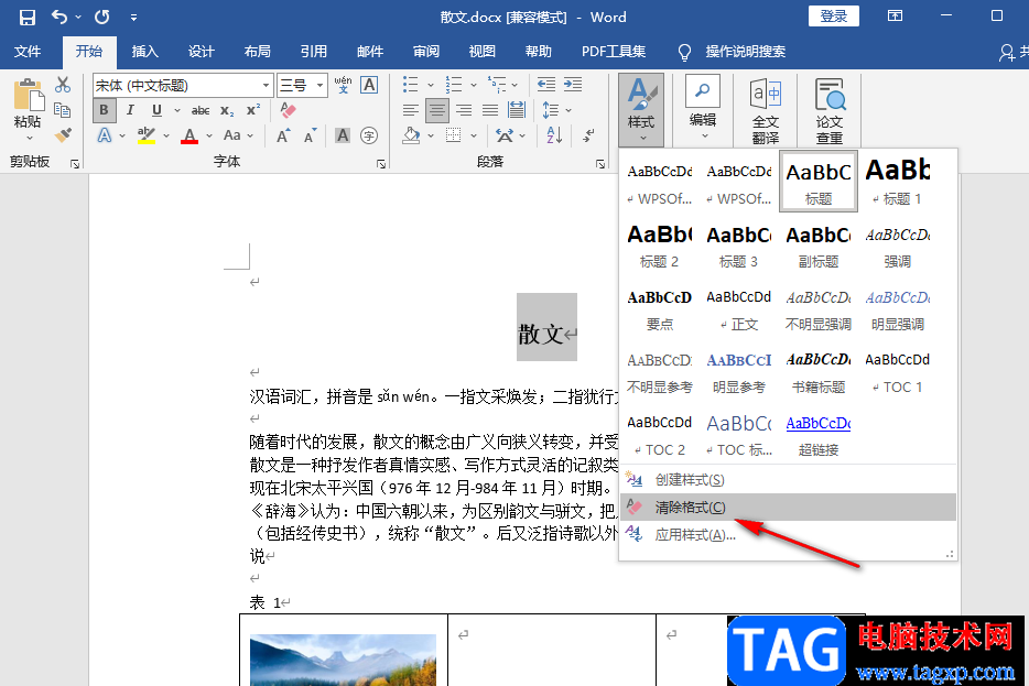 Word文字前邊有一個(gè)三角的解決方法