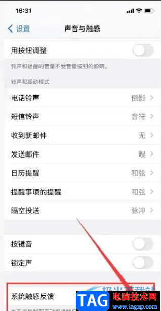 ?iPhone13關(guān)閉系統(tǒng)觸感反饋的教程
