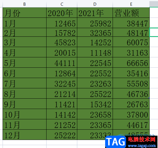 ?wps表格將綠色的底色換成白色的教程