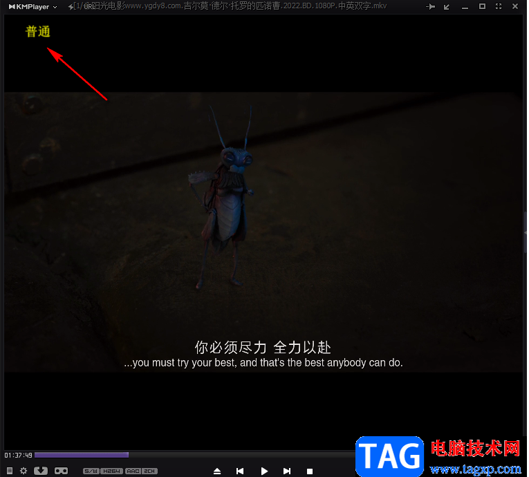 Kmplayer循環(huán)播放視頻的方法