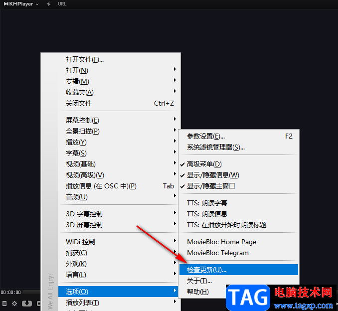 Kmplayer Plus進(jìn)行更新的方法