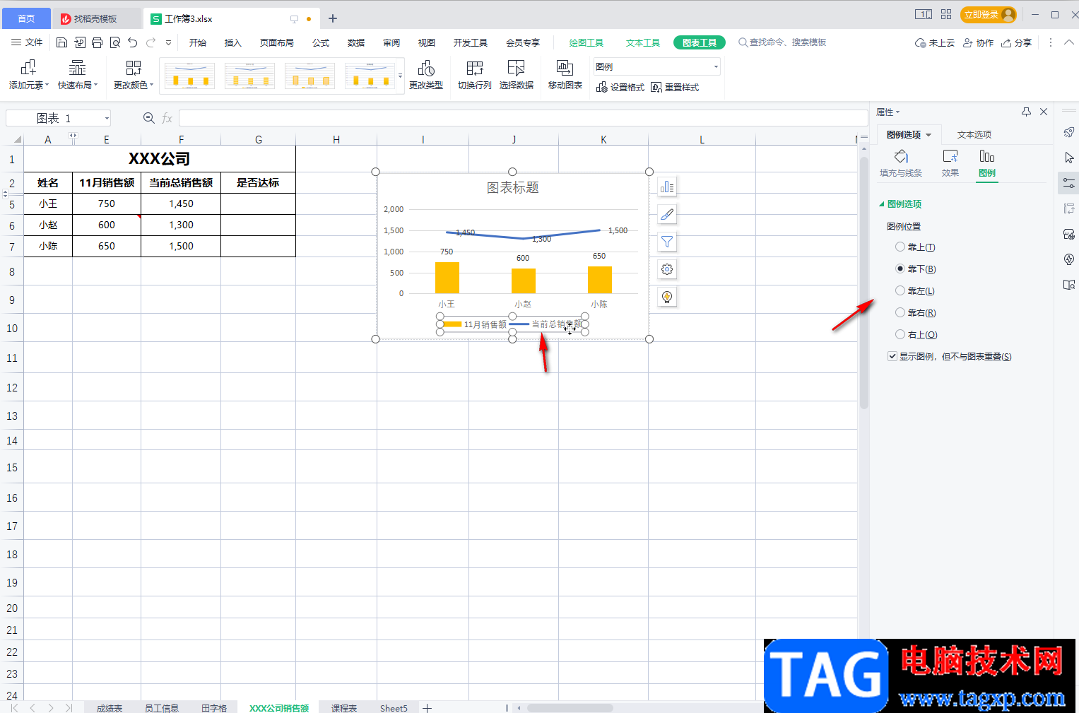 WPS Excel圖表添加數(shù)據(jù)標簽的方法教程