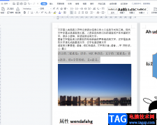 ?wps文檔設(shè)置字符底紋顏色教程