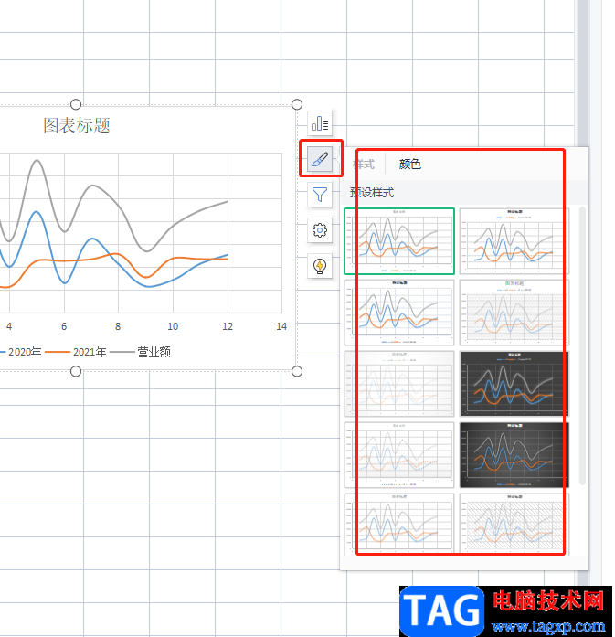 ?wps表格制作標(biāo)準(zhǔn)曲線圖的教程