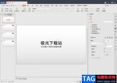 WPS PPT放映時(shí)隱藏背景圖的方法
