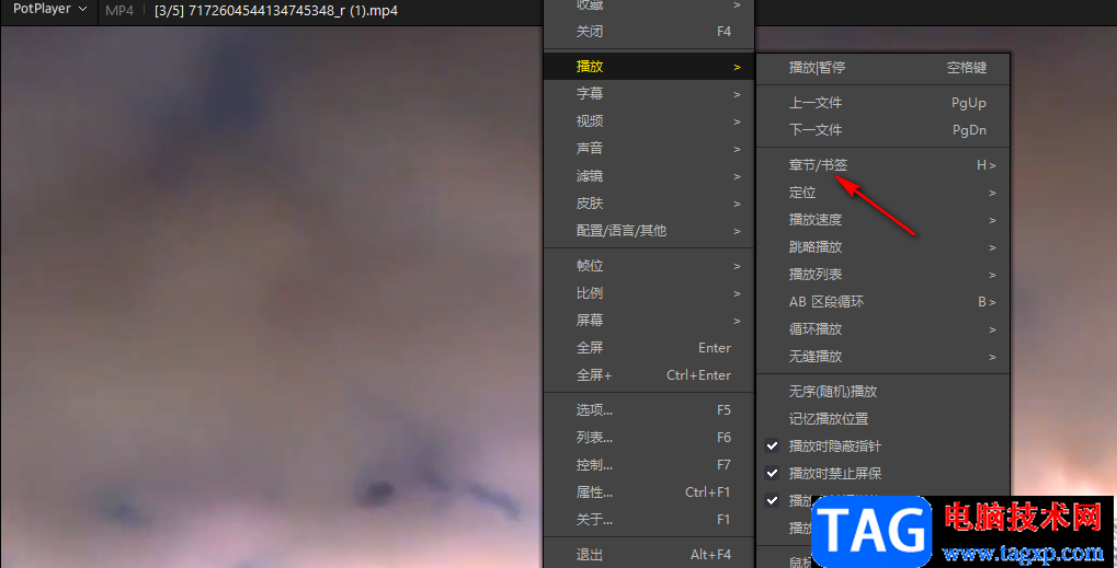 PotPlayer自動保存書簽到視頻文件夾的設置方法