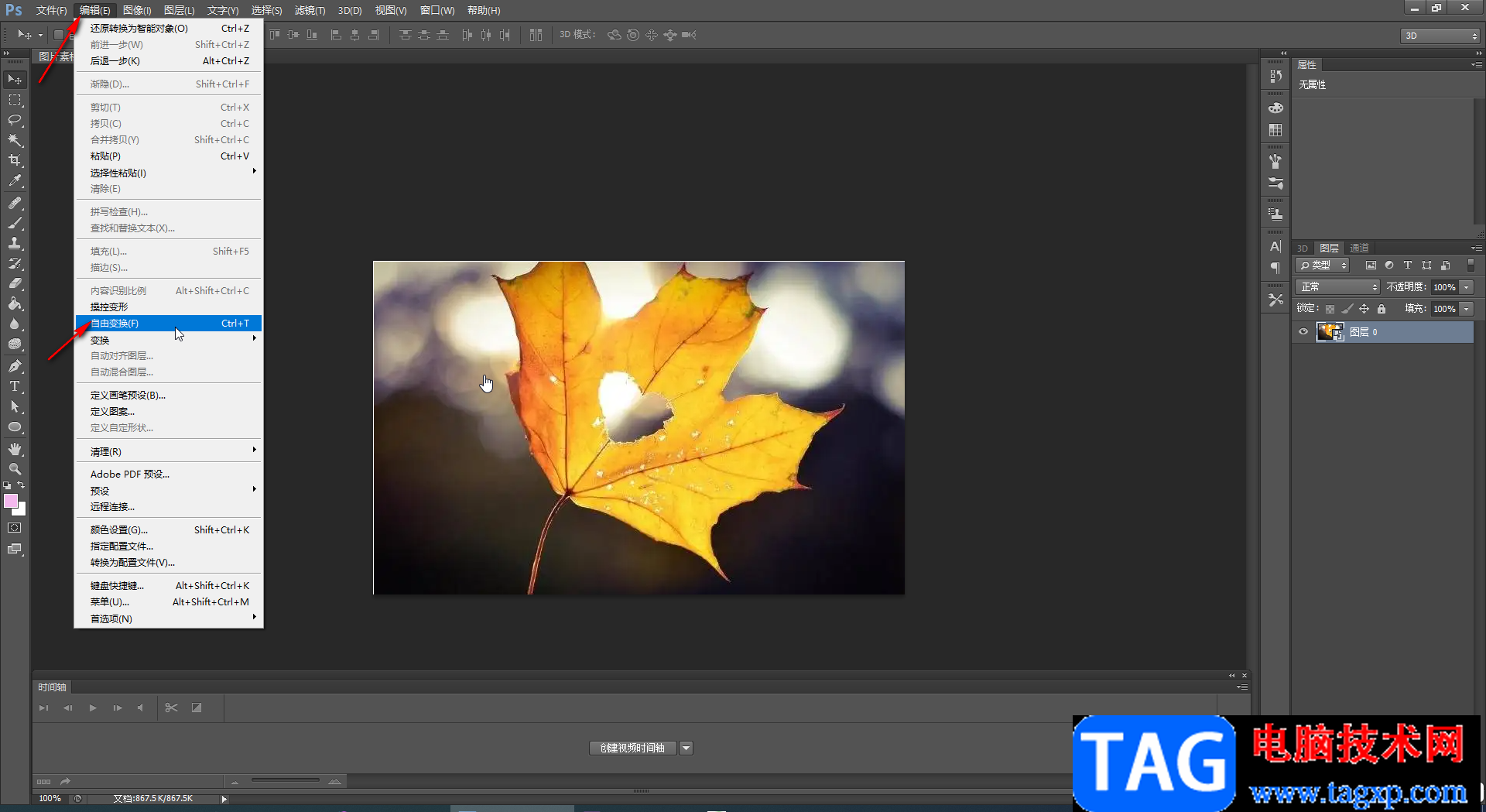 Adobe Photoshop放大或者縮小圖片的方法教程