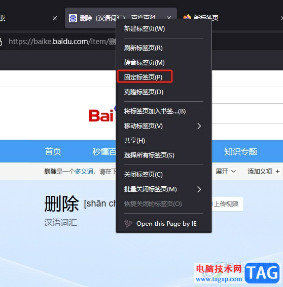 火狐瀏覽器將網(wǎng)址固定在新標(biāo)簽頁(yè)上的教程