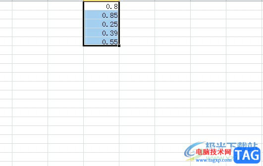 excel將小數(shù)轉(zhuǎn)換為百分比的教程