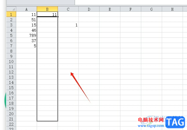 excel表格多行復制多次粘貼的教程