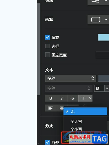 ?xmind設(shè)置的英文首字母大寫的教程