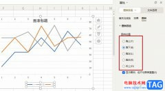 WPS Excel表格更改圖例位置的方法
