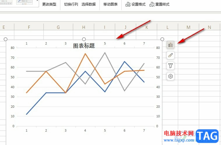 WPS Excel表格更改圖例位置的方法