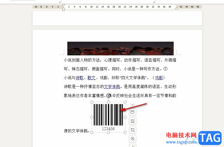 WPS Word文檔插入條形碼的方法