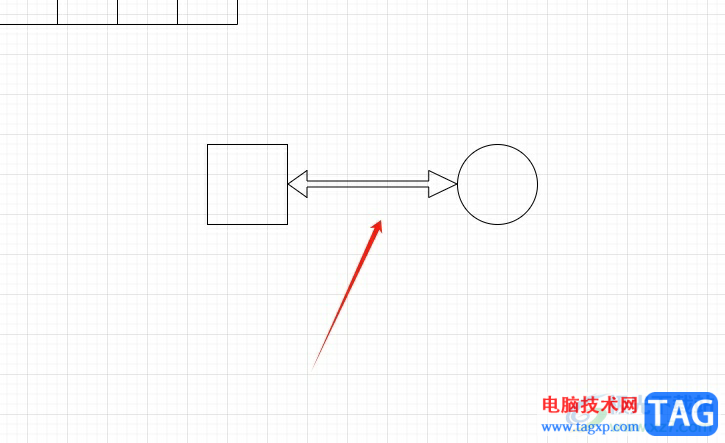 Draw.io使用雙箭頭的教程