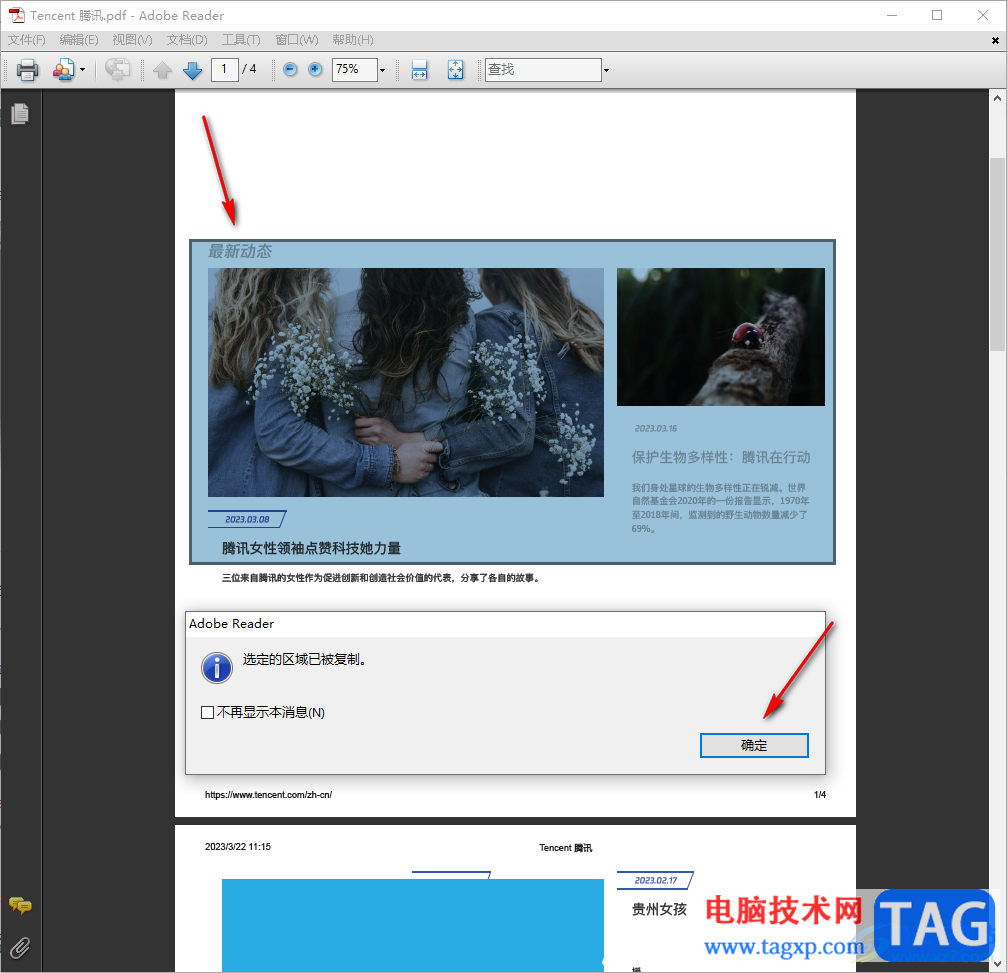 adobe reader 9.0進(jìn)行截圖的方法