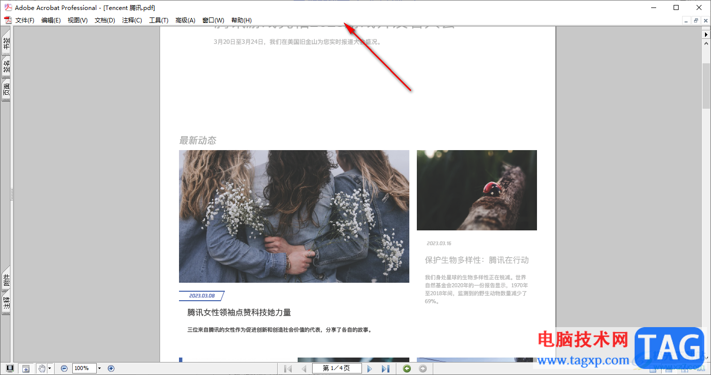 Adobe Acrobat 7.0隱藏功能區(qū)的方法