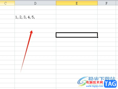 ?excel把一串數(shù)字分開的教程