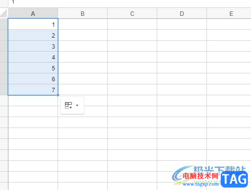 ?石墨文檔下拉自動填數(shù)字的教程