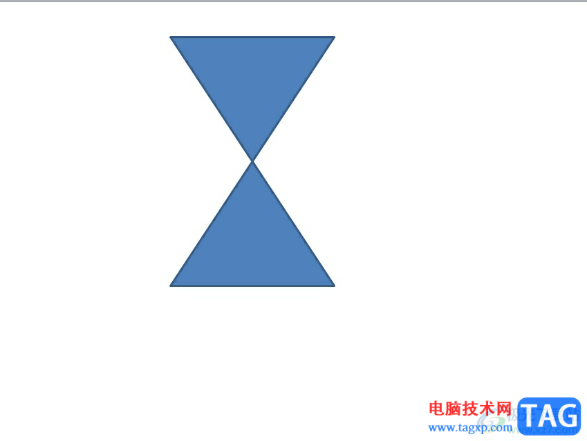 ppt讓圖形圍繞一點旋轉(zhuǎn)的教程
