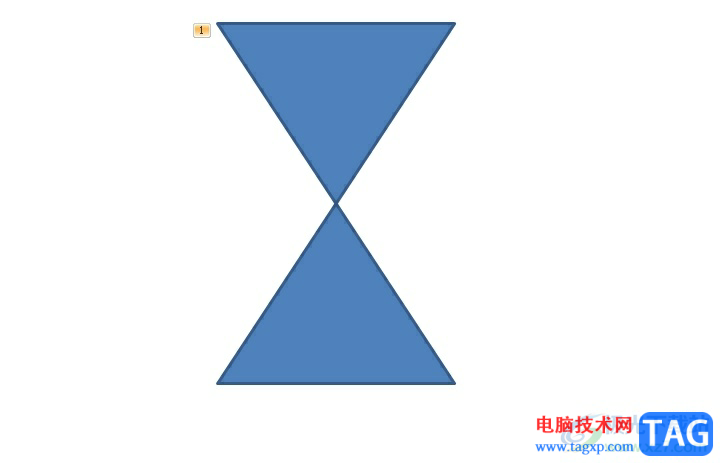 ppt讓圖形圍繞一點旋轉(zhuǎn)的教程